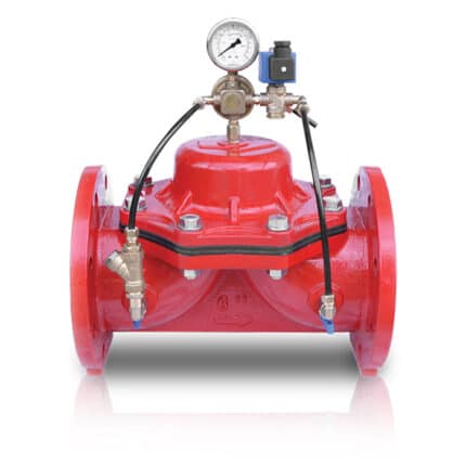 Selenoid Kontrollü Basınç Düşürücü Vana